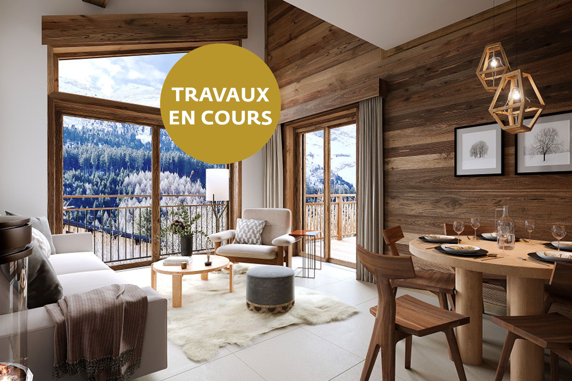 Alps Living - Programme immobilier Le Petit Chamois, Pralognan-la-Vanoise - Intérieur