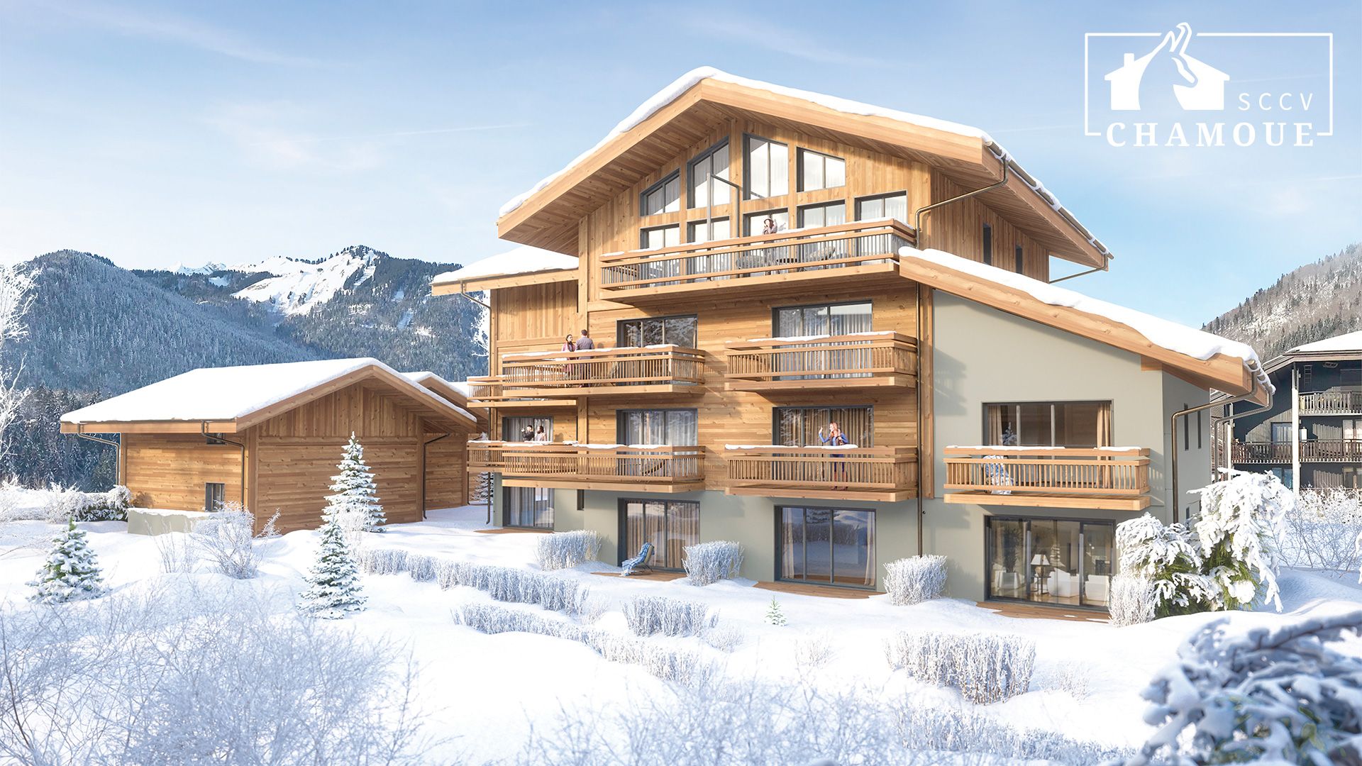 SCCV Chamoué - Programme immobilier Les Terrasses de Nantaux, Montriond