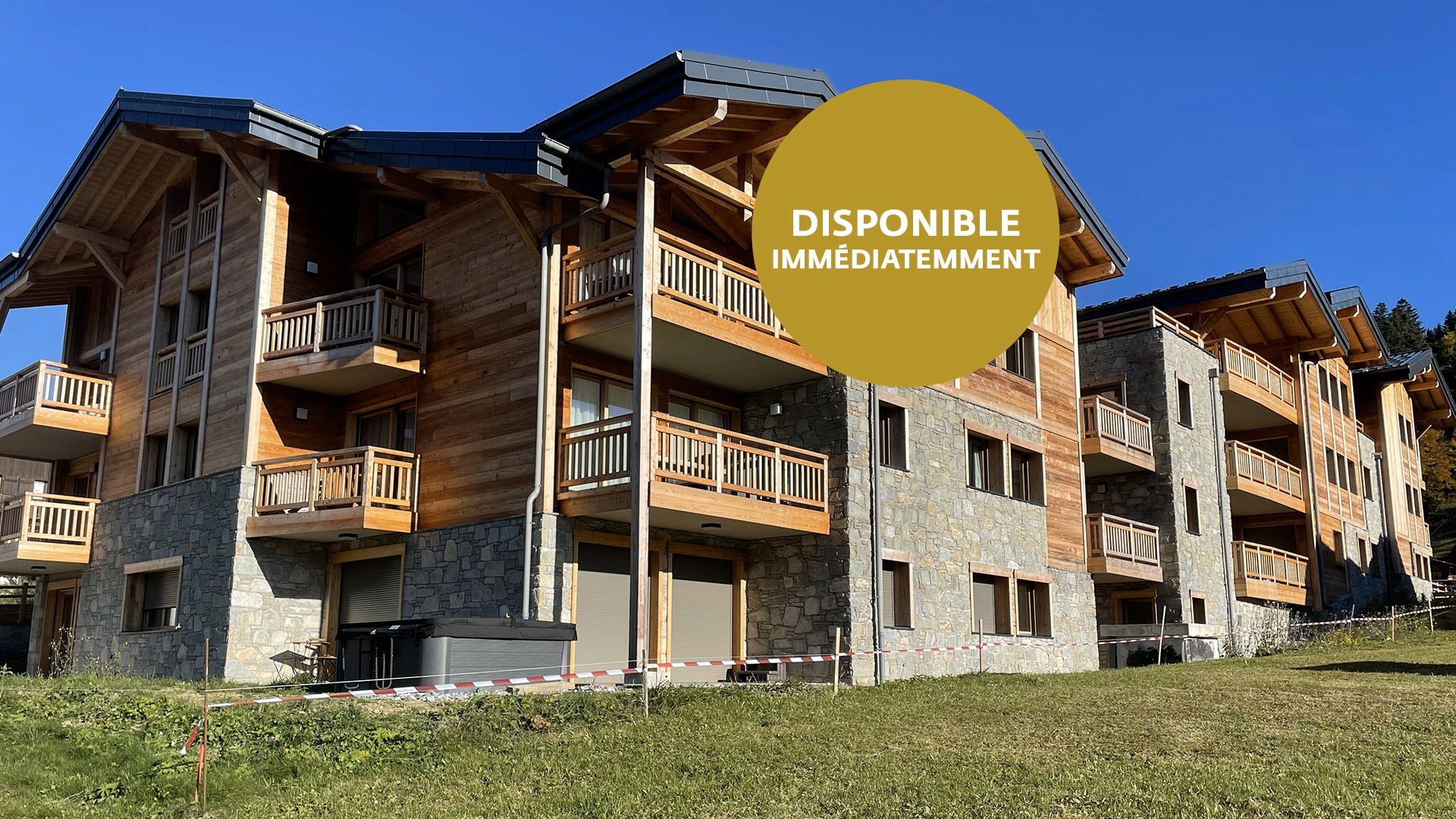Alps Living - Programme immobilier La Ferme des Pistes, Les Gets - Vue extérieure